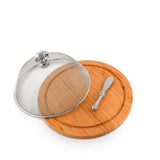 Mardi Gras 3 Piece Picnic Cheese Board / Spreader