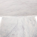 Formentera Dining Table - Elegant Handcrafted Marble Design with Unique Shape for Modern Spaces
