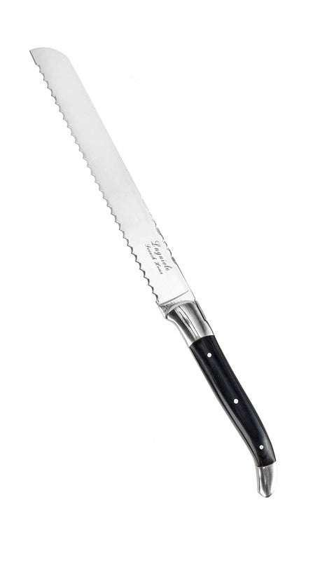 Laguiole Connoisseur Bread Knife with Pakkawood Handle