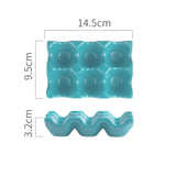 Ceramic 6 Grid Egg Holder Tray Organizer