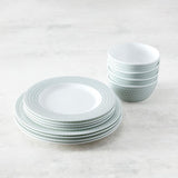 Ornament Green 12pc Dinnerware Set