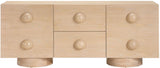 Bubble - Rubberwood with Oak Veneer Sideboard / Buffet