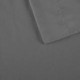 Sheet Set with Side Storage Pockets, Dark Grey