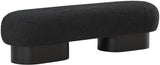 Robertson Opulent Boucle Fabric Bench – Timeless Art Deco Elegance for Entryway or Living Room
