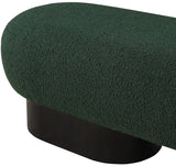 Robertson Opulent Boucle Fabric Bench – Timeless Art Deco Elegance for Entryway or Living Room