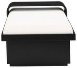 Arlington Bench - Luxurious Chenille Upholstered Seating with Sliding Tray for Modern Spaces