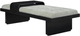 Arlington Bench - Luxurious Chenille Upholstered Seating with Sliding Tray for Modern Spaces