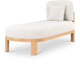 Maybourne Boucle Fabric Upholstered Chaise