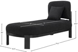 Maybourne Chaise Bench – Elegant Mid-Century Modern Design with Plush Comfort for Any Room Style