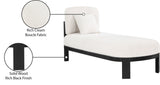 Maybourne Chaise Bench – Elegant Mid-Century Modern Design with Plush Comfort for Any Room Style