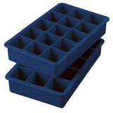 Perfect Cube Silicone Ice Molds - Set of 2