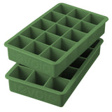 Perfect Cube Silicone Ice Molds - Set of 2