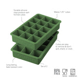 Perfect Cube Silicone Ice Molds - Set of 2