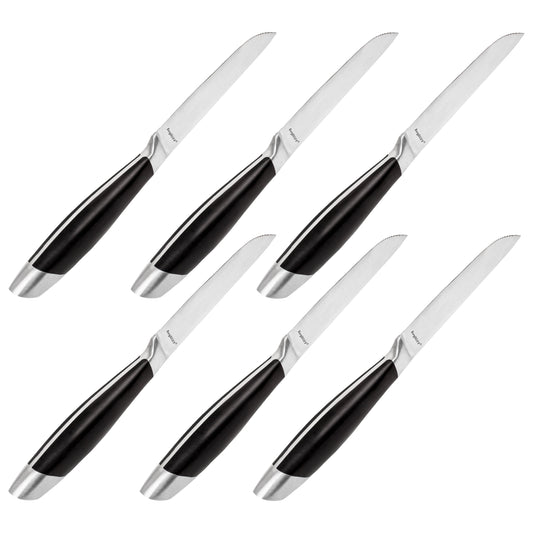 BergHOFF Essentials Geminis 4.75" Stainless Steel Steak Knife, Set of 6