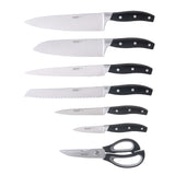 BergHOFF All-In-One 7Pc Forged Knife Set, ABS Handle With Triple Rivet