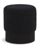 Veranda Boucle Fabric Upholstered Stool