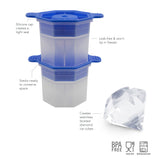Diamond Ice Molds - Set of 2