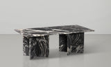 Verona Coffee Table - Handcrafted Marble Elegance with Unique Design and Contemporary Style Accent