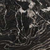 Verona Dining Table - Handcrafted Black Marble with Unique Base for Timeless Elegance and Style
