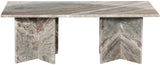 Verona Coffee Table - Handcrafted Marble Elegance with Unique Design and Contemporary Style Accent