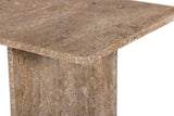 Verona End Table - Handcrafted Marble Design with Unique Base for Contemporary Elegance in Any Room