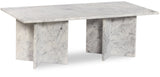 Verona Coffee Table - Handcrafted Marble Elegance with Unique Design and Contemporary Style Accent