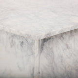 Verona Coffee Table - Handcrafted Marble Elegance with Unique Design and Contemporary Style Accent