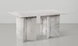 Verona Dining Table - Handcrafted Black Marble with Unique Base for Timeless Elegance and Style