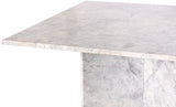 Verona Dining Table - Handcrafted Black Marble with Unique Base for Timeless Elegance and Style
