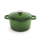 BergHOFF Neo Cast Iron 3qt. Round Dutch Oven 8" with Lid, Green