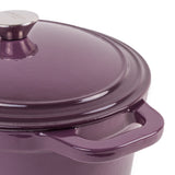 BergHOFF Neo Cast Iron 8qt. Oval Dutch Oven 13" with Lid, Purple