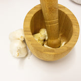 BergHOFF Bamboo 2Pc Mortar and Pestle, Natural