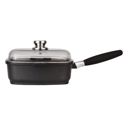 BergHOFF EuroCAST Cast Aluminum Non-stick 10" Square Covered Saute Pan