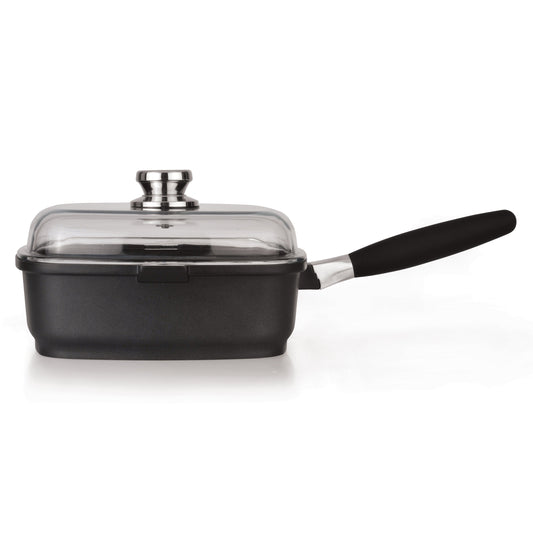BergHOFF EuroCAST Cast Aluminum Non-stick 10" Square Covered Saute Pan