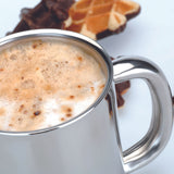 BergHOFF 2Pc 18/10 Stainless Steel Coffee Mug, 12oz.