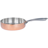 BergHOFF Vintage 10pc Tri-Ply Copper Cookware Set with Lids, Polished