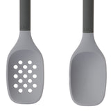 BergHOFF Leo 2Pc Utensil Serve Set, Heat-resistant Silicone, Gray
