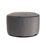 Qivuit Gray Foot Pouf
