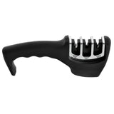 BergHOFF Concavo 9Pc Cutlery Set, Wood Block, Sharpener, Hand-sharp Blade