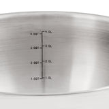 BergHOFF Belly Shape 18/10 Stainless Steel 9.5" Stock Pot with SS Lid, 5.5qt.