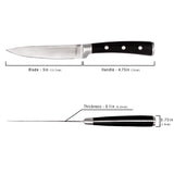 BergHOFF Essentials Classico 12Pc Stainless Steel Steak Knife Set, 5"