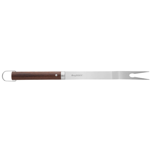 BergHOFF Essentials 2Pc BBQ Carving Set, Stainless Steel, Foldable Bag