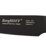 BergHOFF Ron 3.35" Stainless Steel Paring Knife, Black