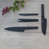 BergHOFF Ron 3.35" Stainless Steel Paring Knife, Black