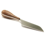 BergHOFF Aaron Probyn 3pc Cheese Knife and Bamboo Board with Handle Set, Two-Toned