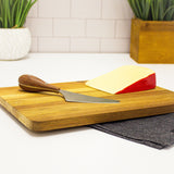 BergHOFF Aaron Probyn 3pc Cheese Knife and Rectangle Bamboo Board Set, Two-Toned