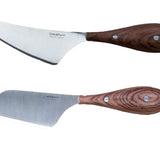 BergHOFF Bamboo 3Pc Rectangle Board  and Aaron Probyn Cheese Knives Set
