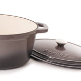 BergHOFF Neo Cast Iron 8qt. Oval Dutch Oven 13" with Lid, Oyster