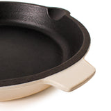 BergHOFF Neo Cast Iron Fry Pan 10", Meringue