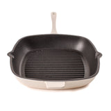 BergHOFF Neo Cast Iron Square Grill Pan 11", Meringue